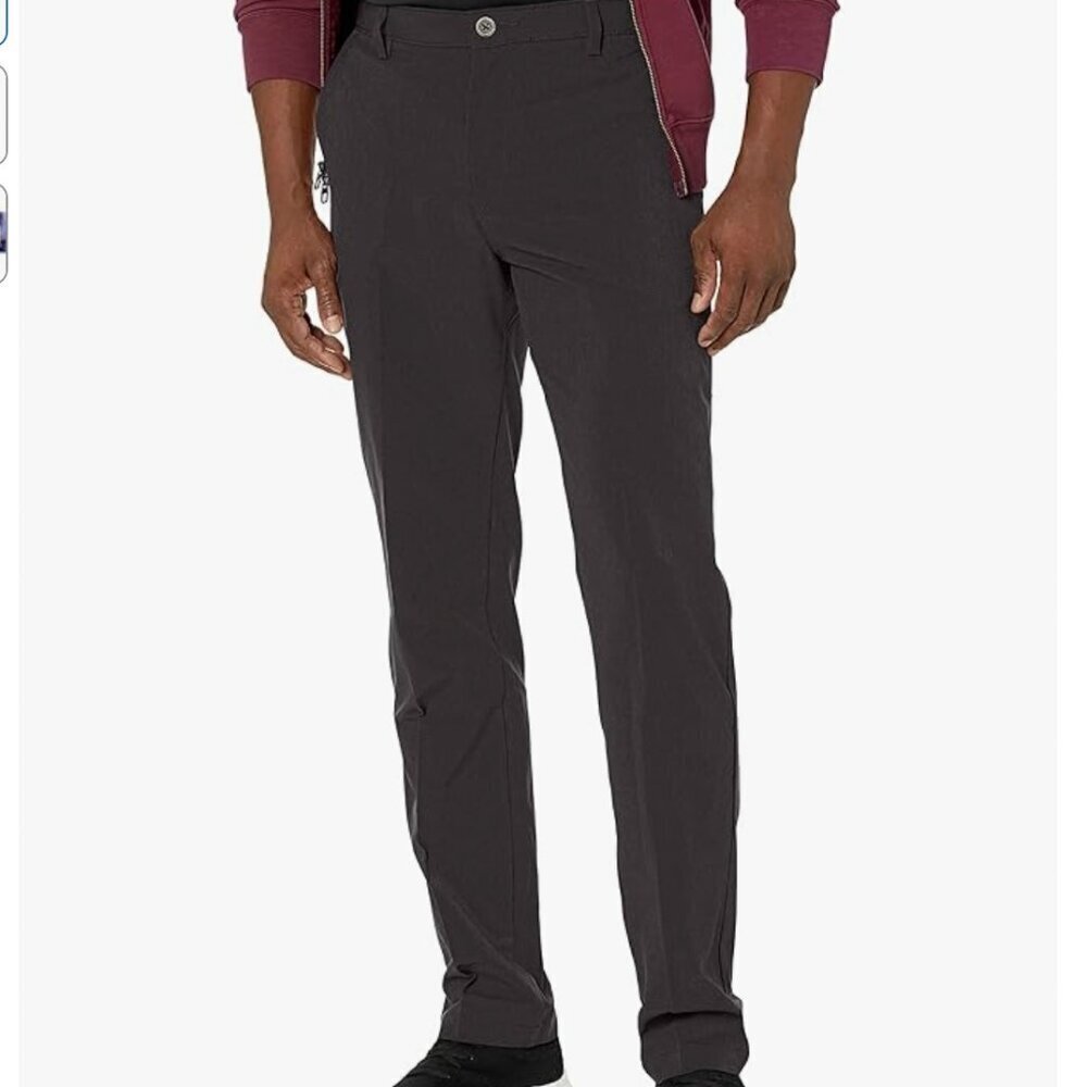 NWT LEE Men's Performance Series Airflow Slim Fit Pant, dark gray, 30Wx30L